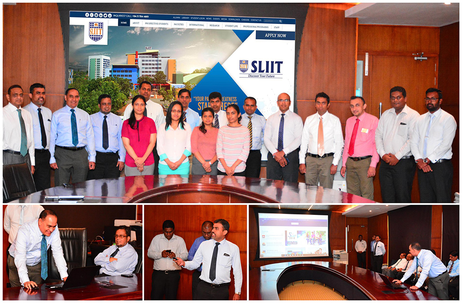 www.sliit.lk re-launched with much pomp and pageant