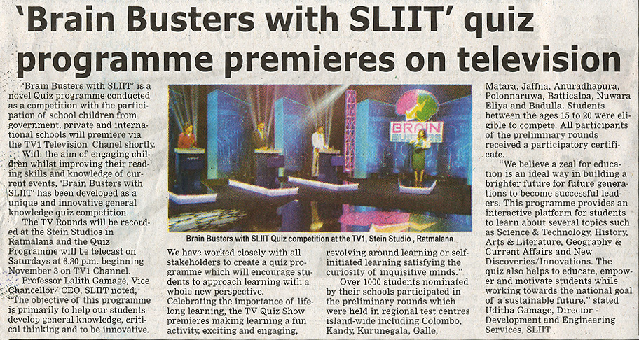 Brain-Busters-with-SLIIT-Quiz-Programme-Premieres-on-Television-The-Island-09-11-2018