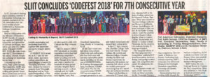 SLIIT-Concludes-CODEFEST-2018-for-7th-Consecutive-Year-Daily-News-05-11-2018