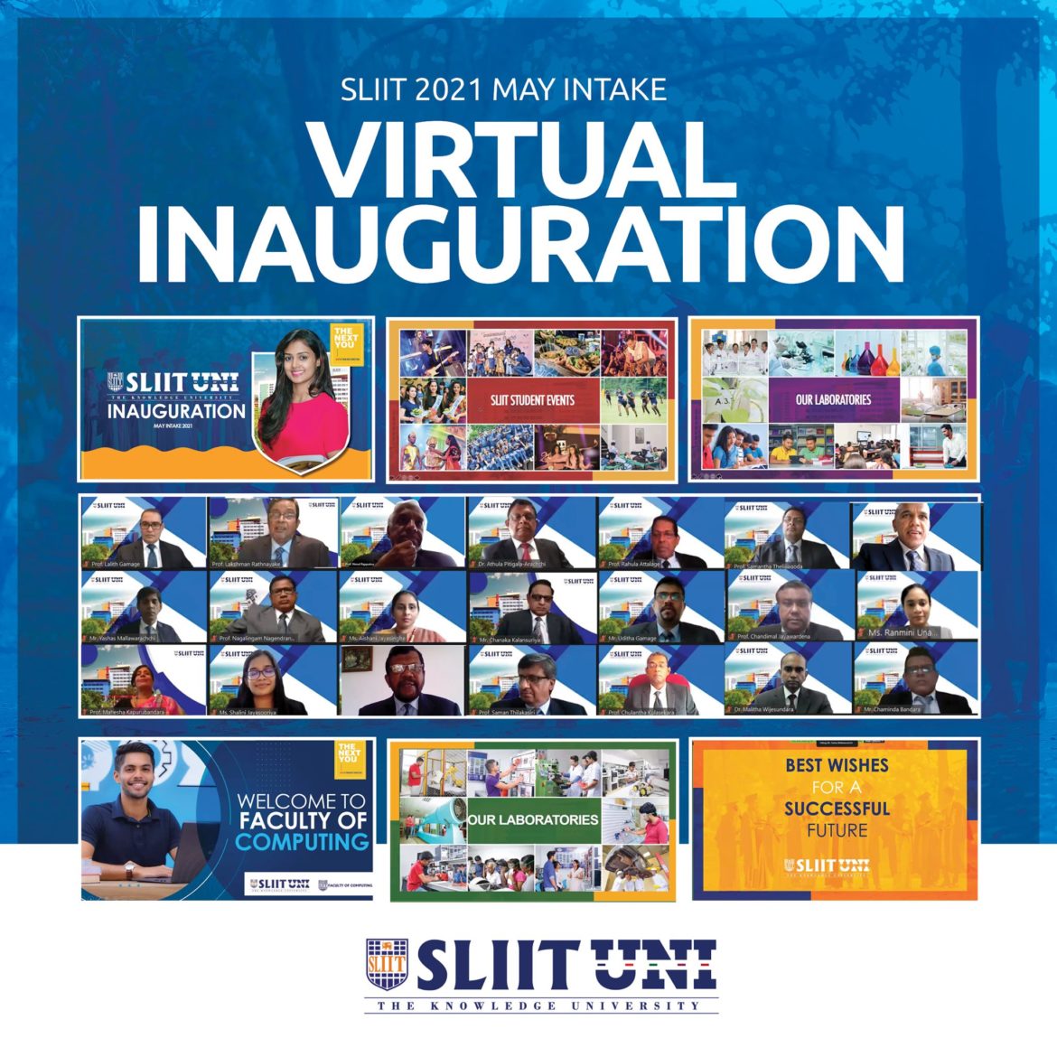 2021 May Intake Virtual Inauguration Ceremony was successfully held on ...