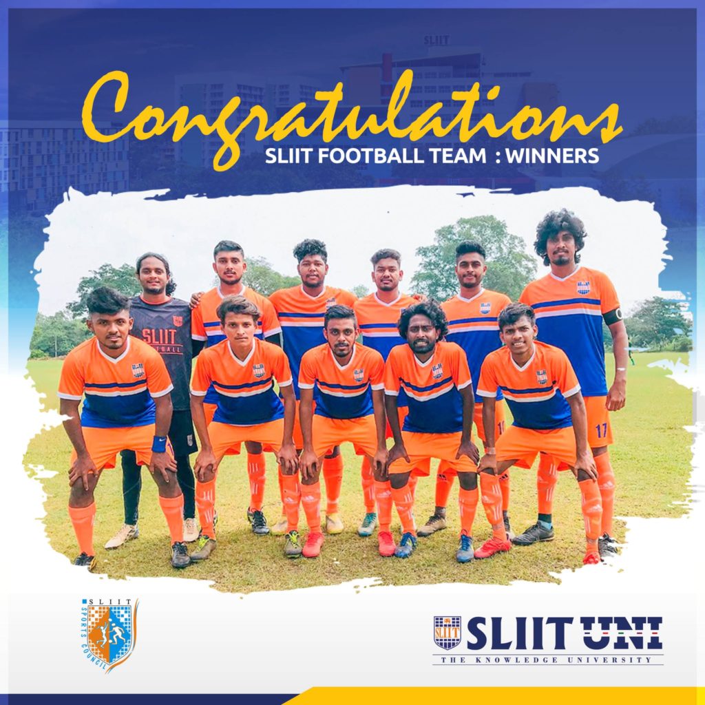 Congratulations To The Sliit Football Team On Winning The Friendly Encounter With The Team 4366