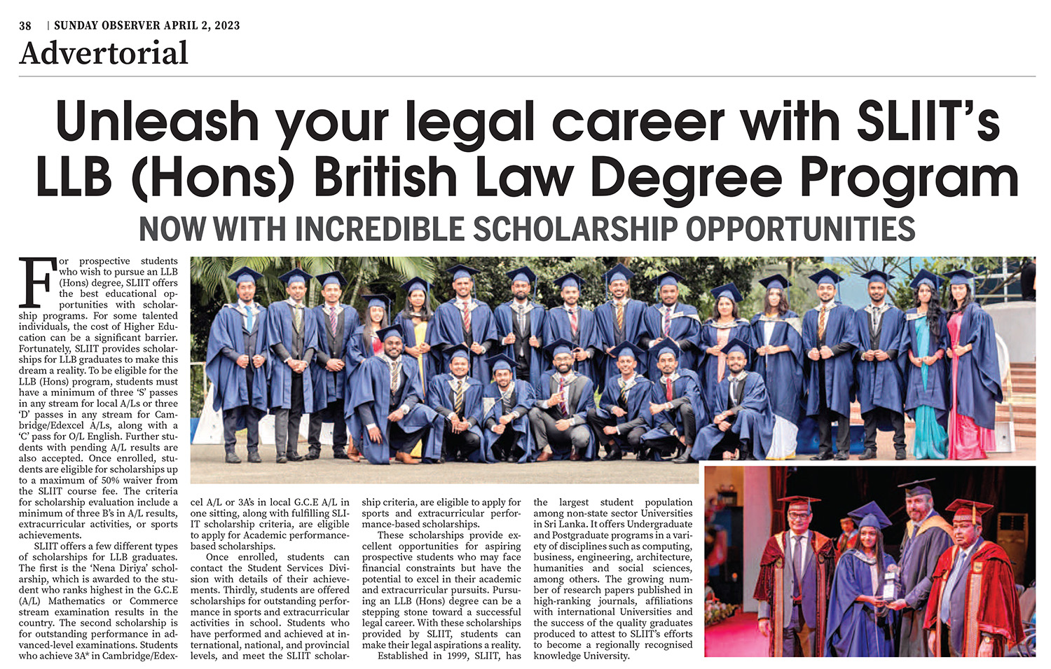 Unleash Your Legal Career With SLIIT's LLb (Hons) British Law Degree
