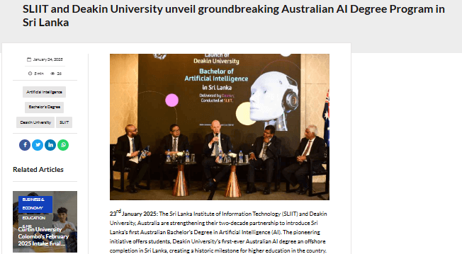 SLIIT-and-Deakin-University-unveil-groundbreaking-Australian-AI-Degree-Program-in-Sri-Lanka