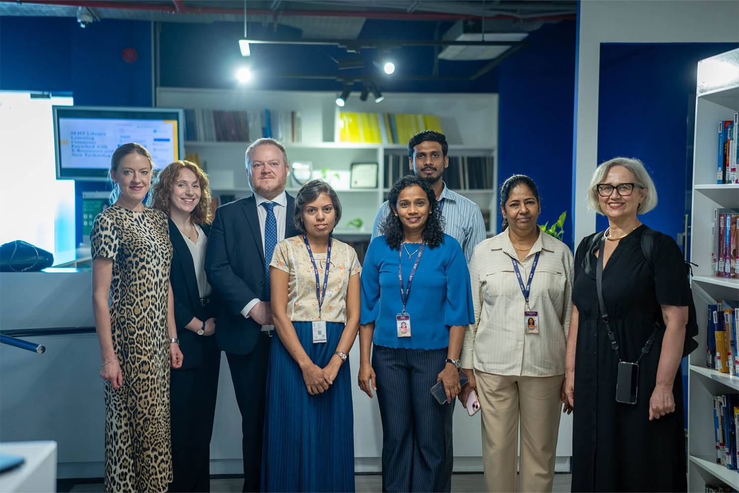 SLIIT warmly welcomed a distinguished delegation from Manchester Metropolitan University (MMU), UK.