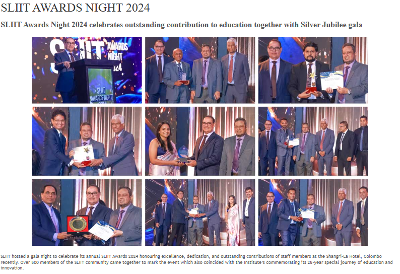 SLIIT AWARDS NIGHT 2024