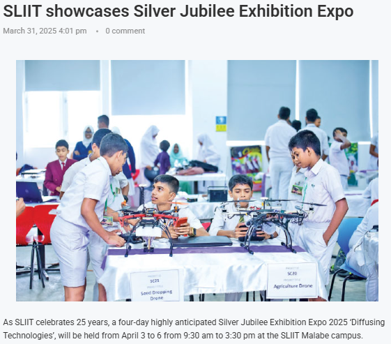 SLIIT marks 25 year legacy of academic excellence with grand Silver Jubilee celebrations