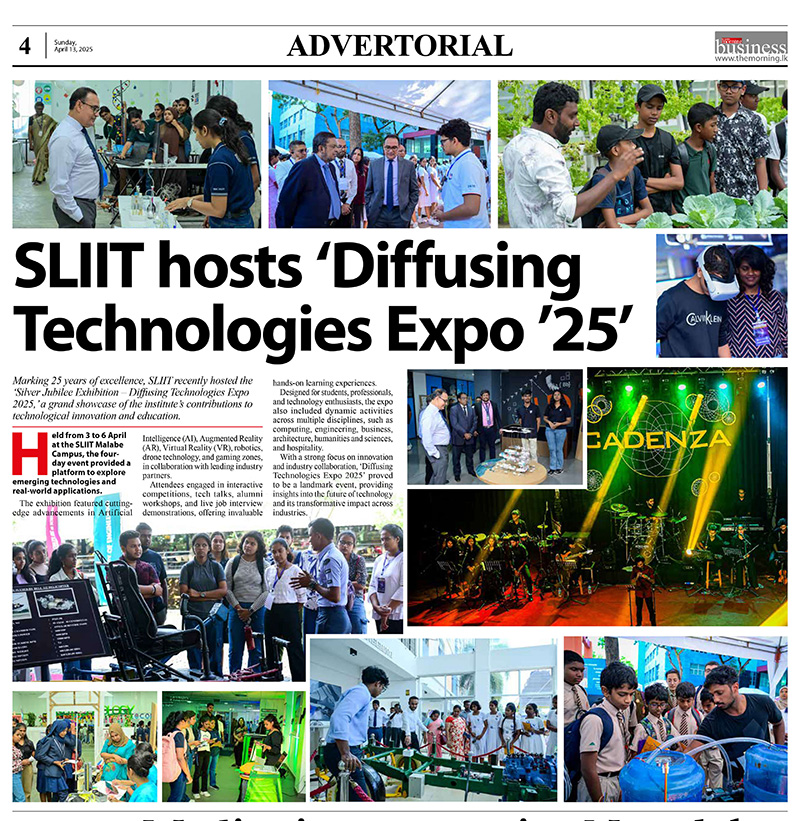 SLIIT’s 25 – Year Legacy Celebrated with the Biggest Exhibition – Diffusing Technologies Expo 2025