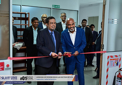 SLIIT Unveils State-of-the-Art Switchgear Laboratory in Collaboration with IPD Colombo!